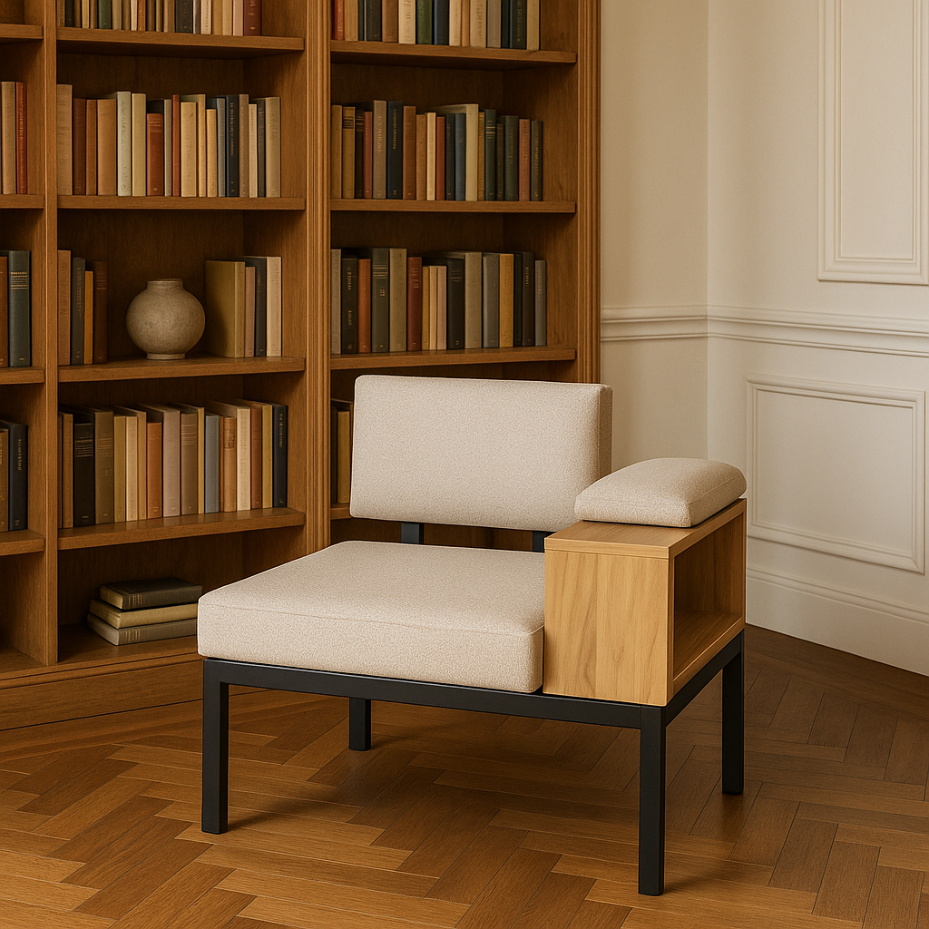 Tekli Kitap Okuma Koltuğu - Sontuk Model